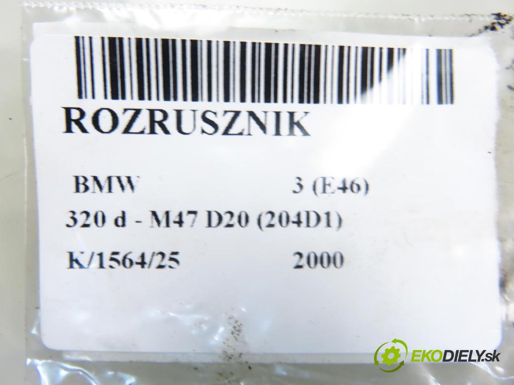 BMW 3 (E46) SEDAN 2000 100,00 320 d 136 - M47 D20 (204D1) 1951,00 startér S4031 (Startér)