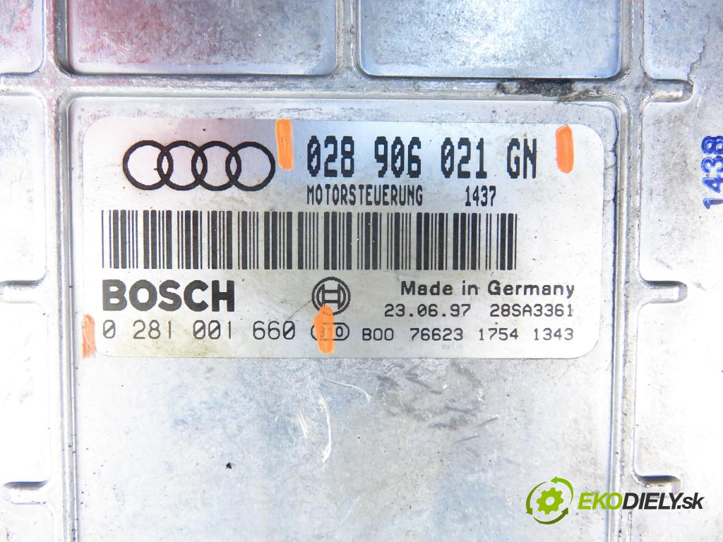 AUDI A4 Avant (8D5, B5) KOMBI 1997 81,00 1.9 TDI - AFN 1896,00 Riadiaca jednotka Motor 028906021GN ; 0281001660