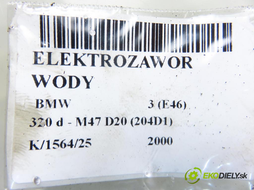 BMW 3 (E46) SEDAN 2000 100,00 320 d 136 - M47 D20 (204D1) 1951,00 ELEKTROVENTIL: vody 1147412149