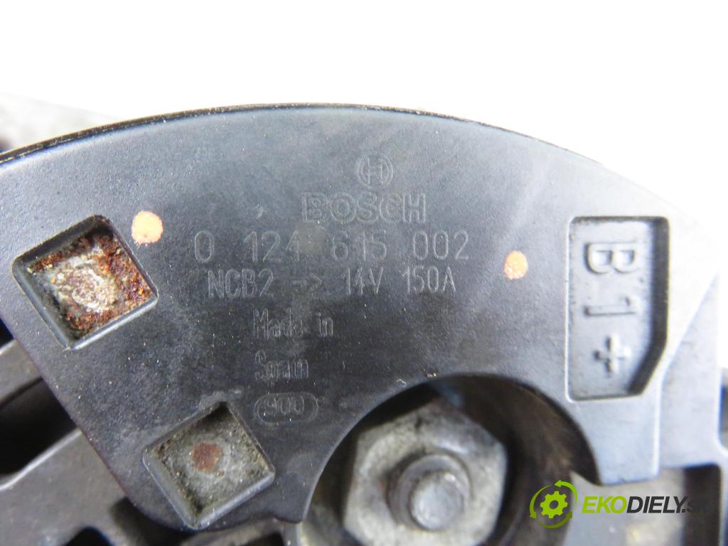 CITROEN XSARA (N1) LIFTBACK 2003 66,00 2.0 HDi 90 - RHY (DW10TD) 1997,00 Alternátor 0124615002 (Alternátor)