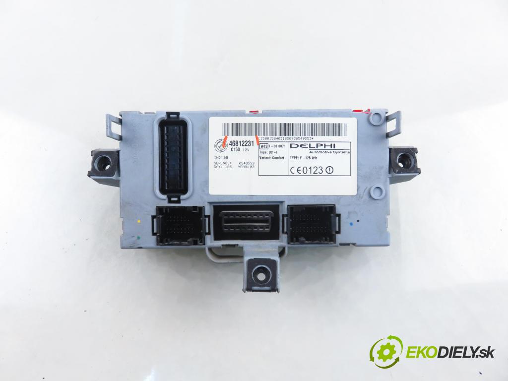 FIAT DOBLO nadwozie wielkoprzestrzenne (MPV) (119_, 223_) KOMBIVAN 2003 74,00 1.9 JTD (223AXE1A) - 223 B2.000 1910,00 MODUL BSI 46812231