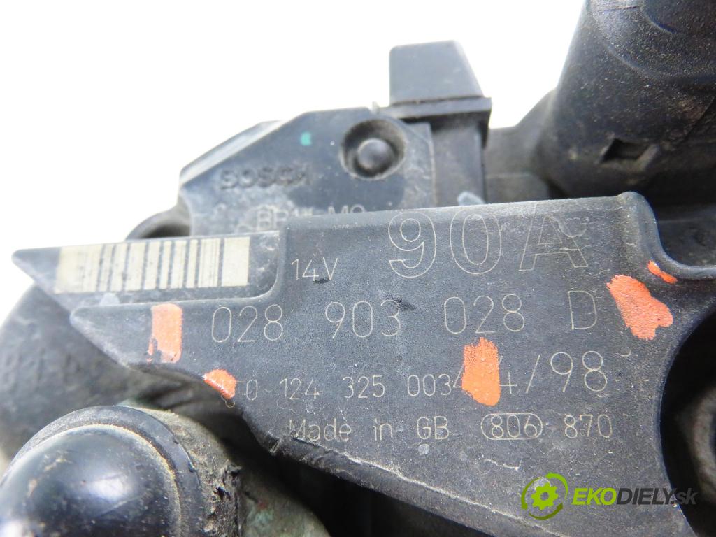 SEAT LEON (1M1) HB 2000 74,00 1.6 - AKL 1595,00 Alternátor 028903028D ; 0124325003 (Alternátor)