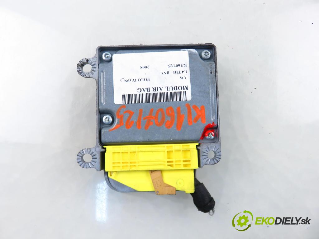 VW POLO (9N_) HB 2008 59,00 1.4 TDI - BNV 1422,00 MODUL air BAG 1C0909605K ; 5WK43125