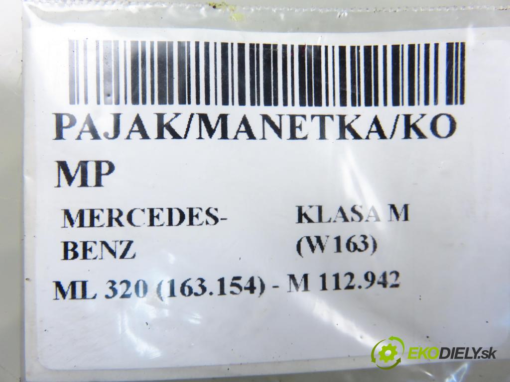 MERCEDES-BENZ KLASA M (W163) SUV 2000 160,00 ML 320 (163.154) - M 112.942 3199,00 páčka/prepínač 0015406545 ; 0075456724