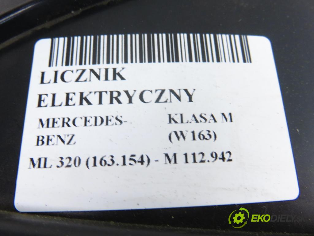 MERCEDES-BENZ KLASA M (W163) SUV 2000 160,00 ML 320 (163.154) - M 112.942 3199,00 Prístrojovka elektrický 1635400711