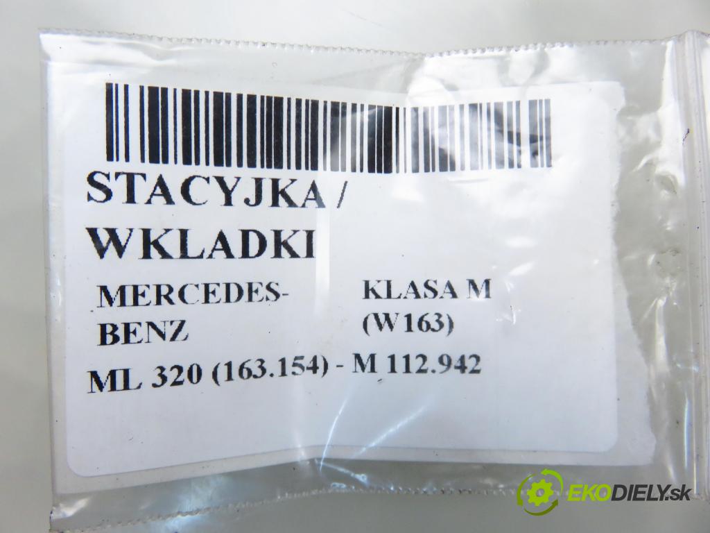 MERCEDES-BENZ KLASA M (W163) SUV 2000 160,00 ML 320 (163.154) - M 112.942 3199,00 spinačka / zámky 1635454032