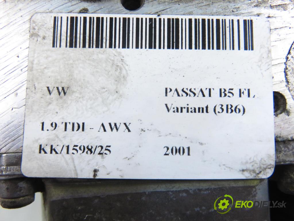 VW PASSAT B5.5 Variant (3B6) KOMBI 2001 96,00 1.9 TDI - AWX 1896,00 Pumpa ABS 0273004573 ; 0265220621 (Pumpa ABS)