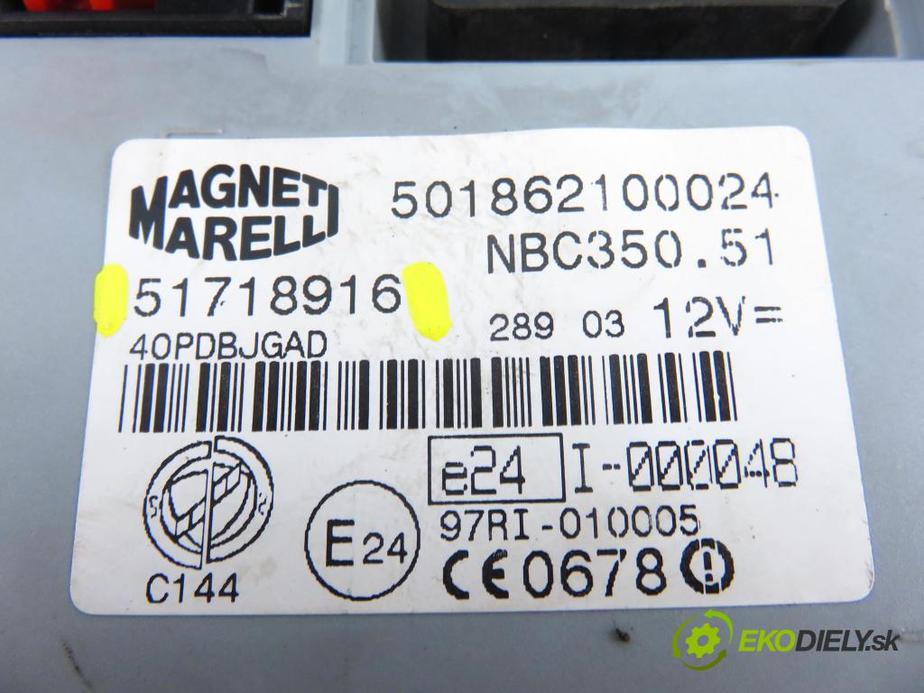 FIAT IDEA (350_) HB 2004 70,00 1.4 16V 95 - 843 A1.000 1368,00 MODUL BSI 51718916