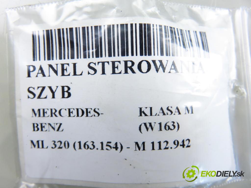 MERCEDES-BENZ KLASA M (W163) SUV 2000 160,00 ML 320 (163.154) - M 112.942 3199,00 Panel ovládania okien