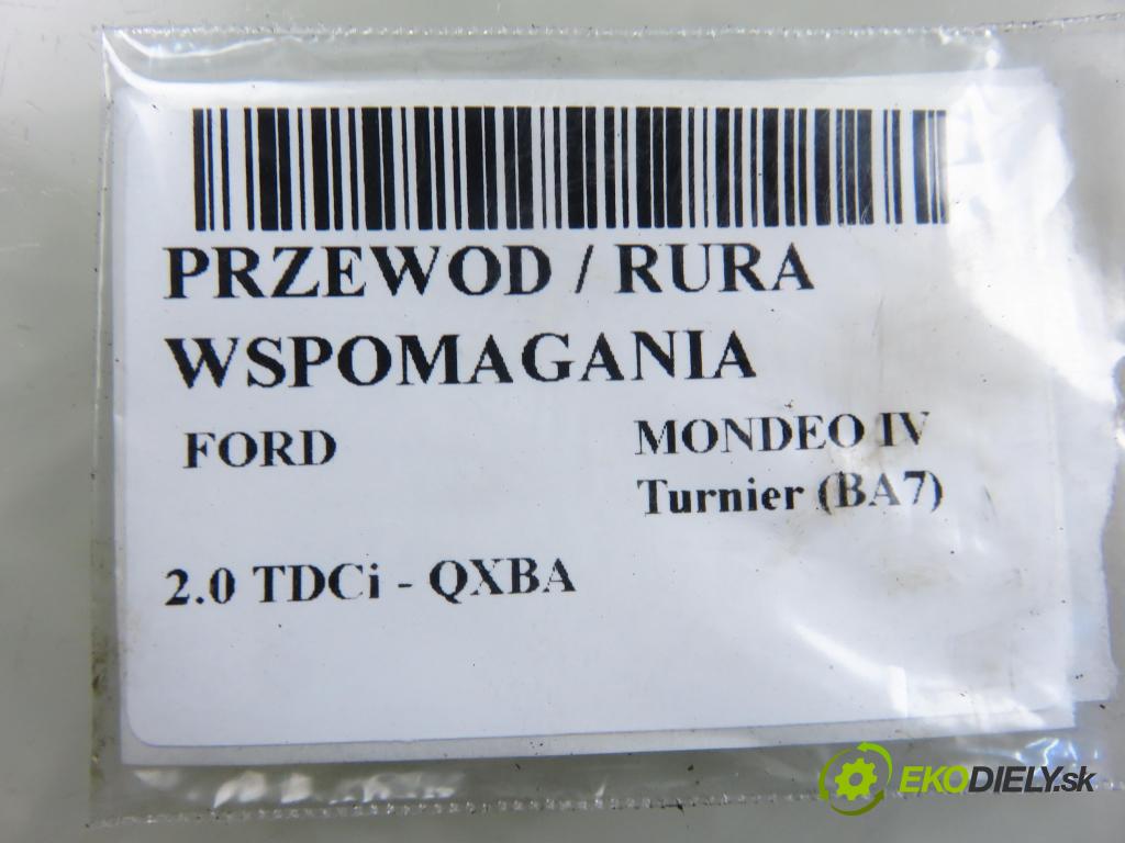FORD MONDEO IV Turnier (BA7) KOMBI 2007 103,00 2.0 TDCi - QXBA 1997,00 rúrka / Rúra servočerpadlo 6G913A212AF ; 7G913A719KE