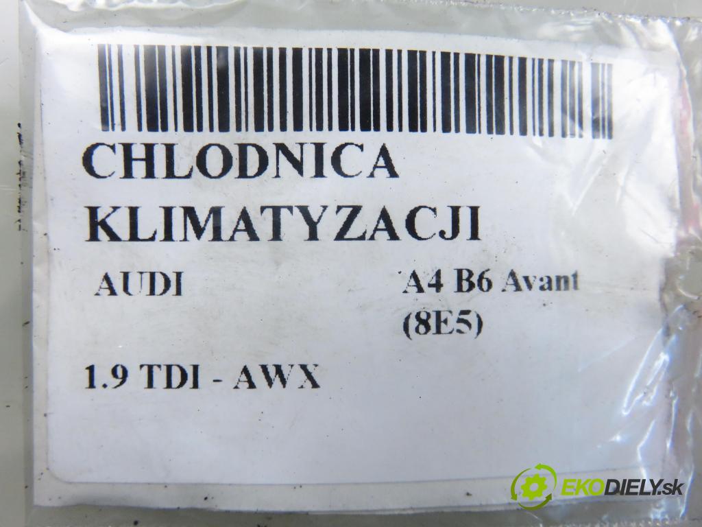 AUDI A4 Avant (8E5, B6) KOMBI 2001 96,00 1.9 TDI - AWX 1896,00 chladič klimatizace  (Chladič klimatizace)