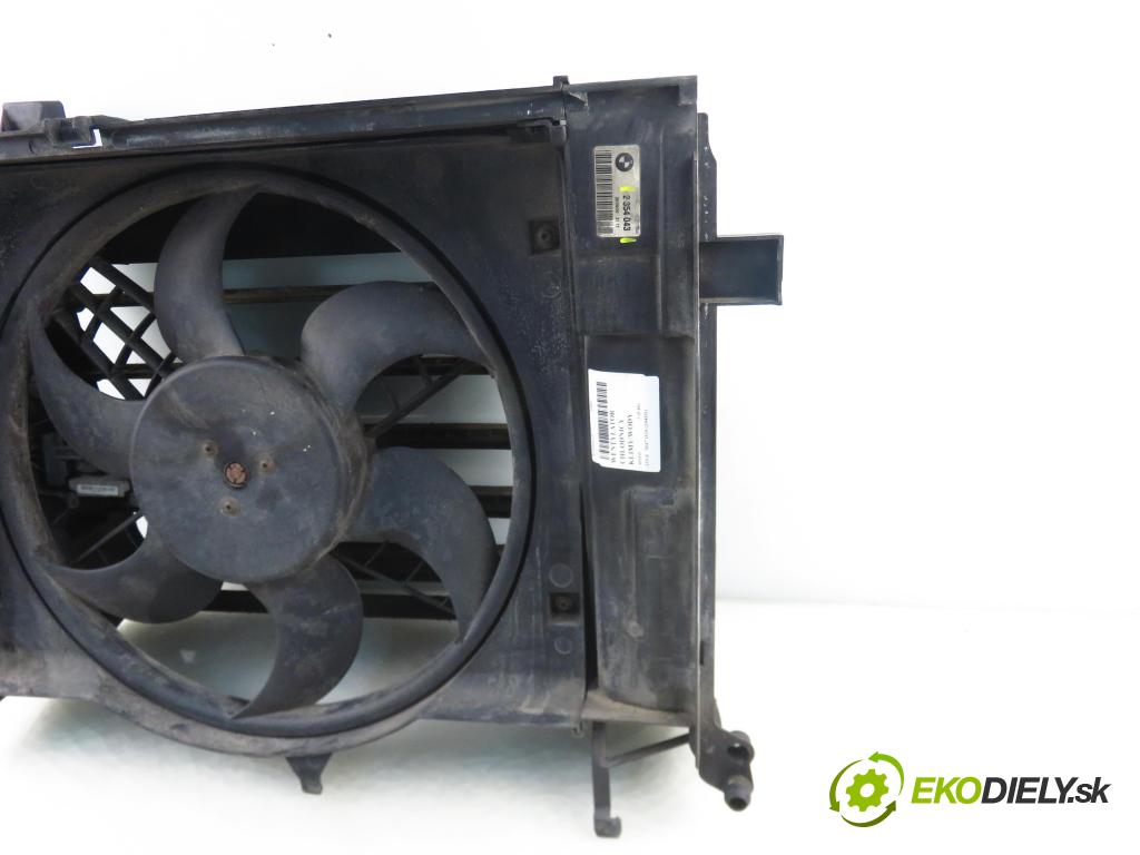 BMW 3 (E46) SEDAN 2000 100,00 320 d 136 - M47 D20 (204D1) 1951,00 Ventilátor chladič klíma/voda 2354043 ; 0130303846