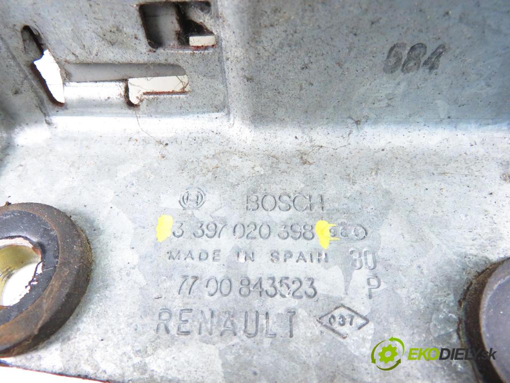 RENAULT SCENIC I (JA0/1_) CROSSOVER 2001 102,00 2.0 16V RX4 139 - F4R 744 1998,00 Motorček stieračov 3397020398