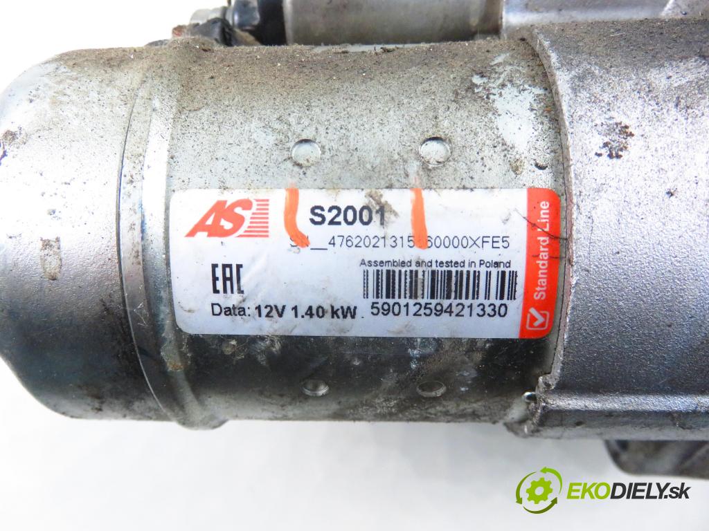 OPEL CORSA C (X01) HB 2002 55,00 1.7 DTI - Y 17 DT 1686,00 startér S2001 (Startér)