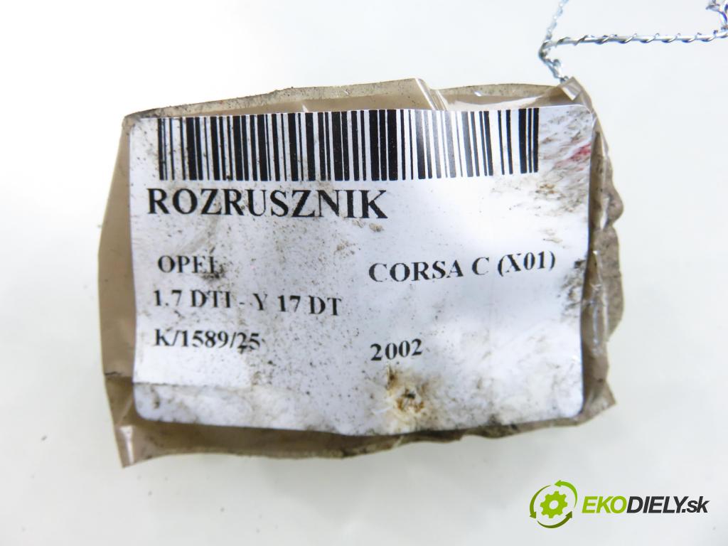 OPEL CORSA C (X01) HB 2002 55,00 1.7 DTI - Y 17 DT 1686,00 startér S2001 (Startér)