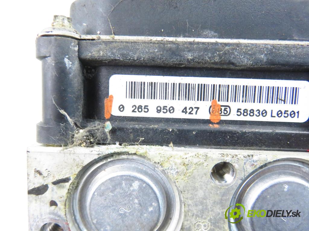 VW FOX (5Z1, 5Z3) HB 2006 55,00 1.4 - BKR 1390,00 Pumpa ABS 5Z0907379B ; 0265950427 (Pumpa ABS)