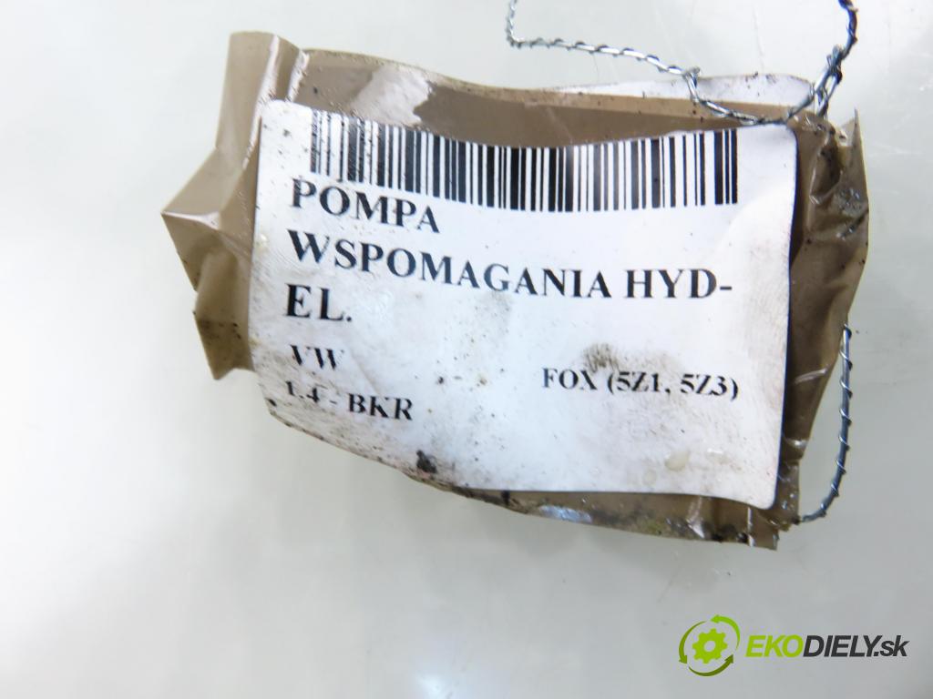 VW FOX (5Z1, 5Z3) HB 2006 55,00 1.4 - BKR 1390,00 Pumpa servočerpadlo 6R0423156C