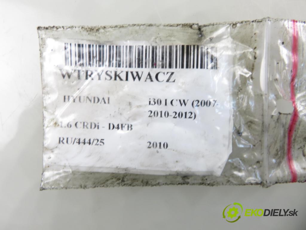 HYUNDAI i30 Kombi (FD) KOMBI 2010 85,00 1.6 CRDi 116 - D4FB 1582,00 vstrekovač 0445110320 ; 338002A900 (Vstrekovač paliva)
