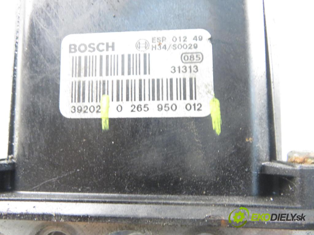 AUDI A4 Avant (8E5, B6) KOMBI 2004 140,00 1.8 T quattro - BEX 1781,00 Pumpa ABS 0265950012 ; 8E0614517A ; 0265225045 (Pumpa ABS)