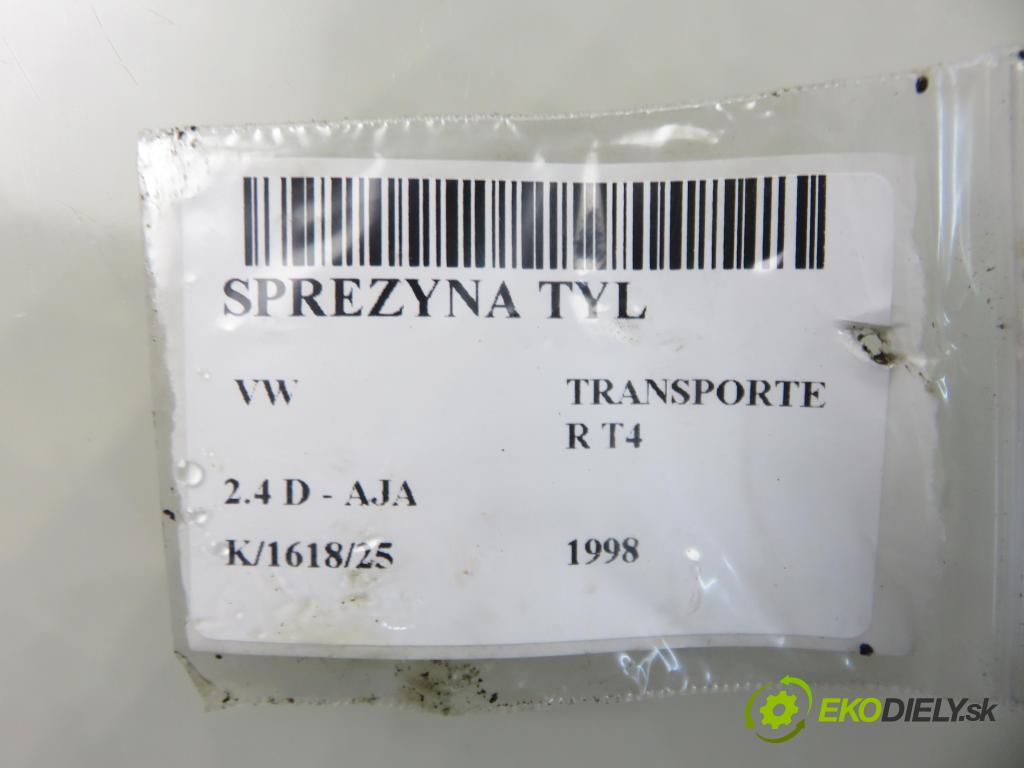 VW TRANSPORTER IV Platforma / podwozie (70E, 70L, 70M, 7DE, 7DL KABINA/PLATFORMA 1998 55,00 2.4 D - AJA 2370,00 Pružina zadné