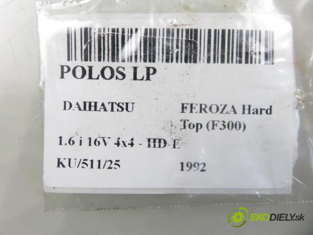 DAIHATSU FEROZA Hard Top (F300) TERENOWY 1992 70,00 1.6 i 16V 4x4 95 - HD-E 1590,00 Poloos LP