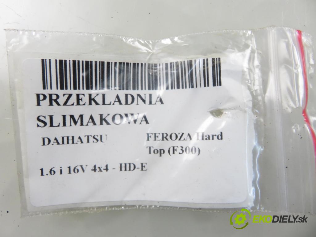 DAIHATSU FEROZA Hard Top (F300) TERENOWY 1992 70,00 1.6 i 16V 4x4 95 - HD-E 1590,00 riadenie