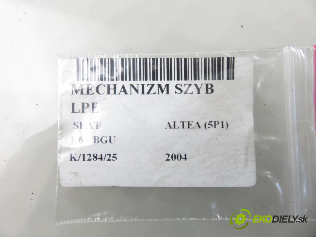 SEAT ALTEA (5P1) HB 2004 75,00 1.6 102 1595,00 Mechanizmus okien 1K0959793C