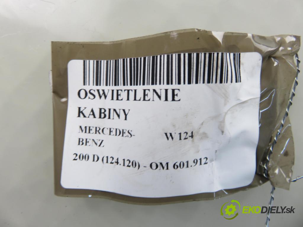 MERCEDES-BENZ Sedan (W124) SEDAN 1988 53,00 200 D (124.120) 72 - OM 601.912 1997,00 osvetlenie kabína 1248202301