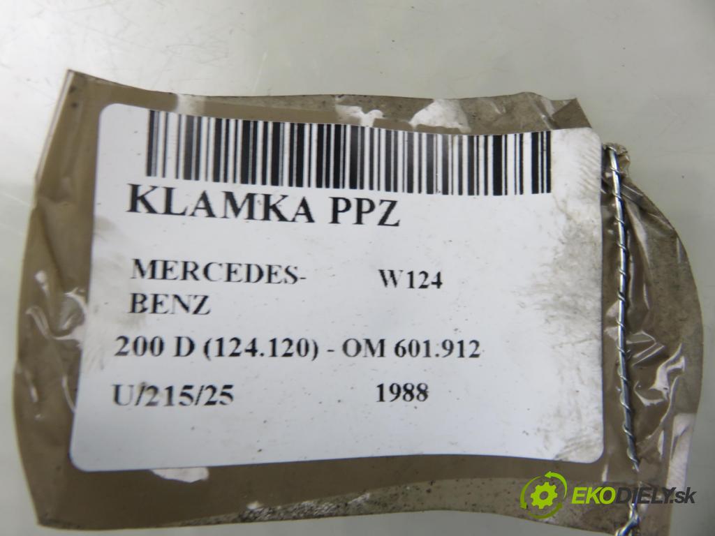 MERCEDES-BENZ Sedan (W124) SEDAN 1988 53,00 200 D (124.120) 72 - OM 601.912 1997,00 Kľučka