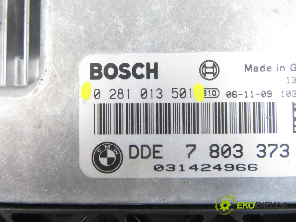 BMW 3 (E90) SEDAN 2006 120,00 2.0 320 d 163 1995,00 Riadiaca jednotka Motor 0281013501