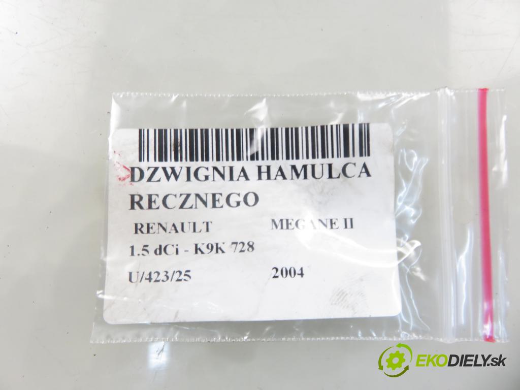 RENAULT MEGANE II (BM0/1_, CM0/1_) HB 2004 0,00 1.5 dCi - K9K 728 1461,00 PÁKA: brzdy MANUÁLNY: 8200273005