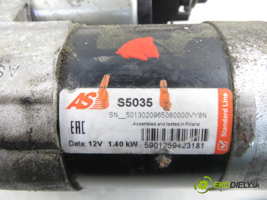 RENAULT MEGANE II (BM0/1_, CM0/1_) HB 2004 0,00 1.5 dCi - K9K 728 1461,00 startér S5035 (Startér)