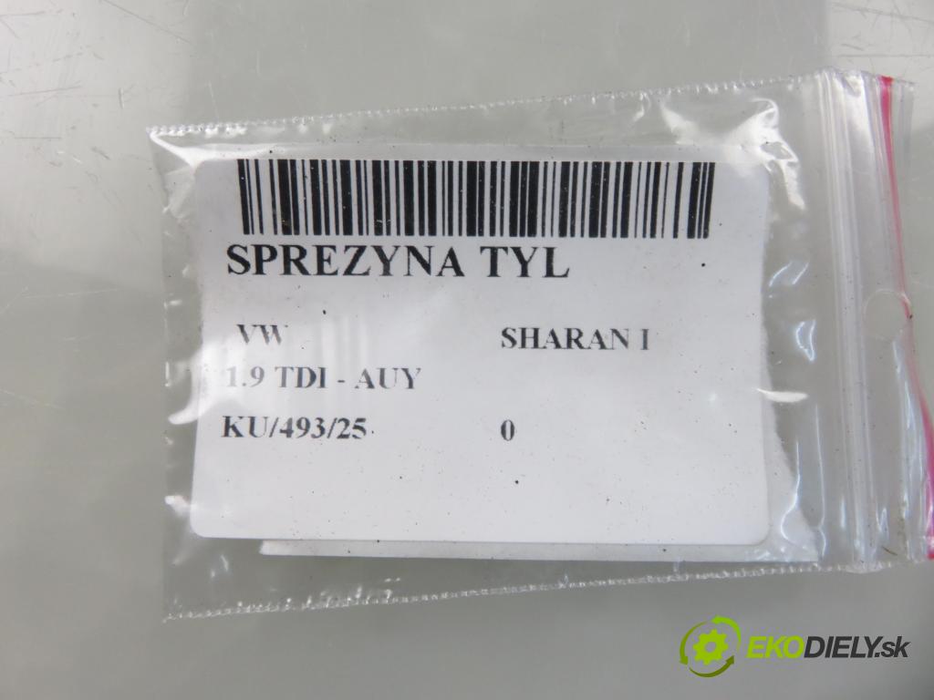 VW SHARAN (7M8, 7M9, 7M6) VAN 2006 85,00 1.9 TDI PD 115 - AUY 1896,00 Pružina zadné 2120075