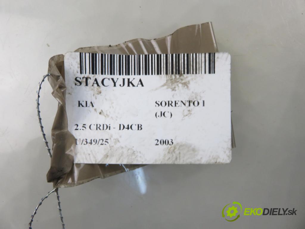 KIA SORENTO I (JC) SUV 2003 103,00 2.5 CRDi 140 - D4CB 2497,00 spinačka  (Spínacia skrinka)