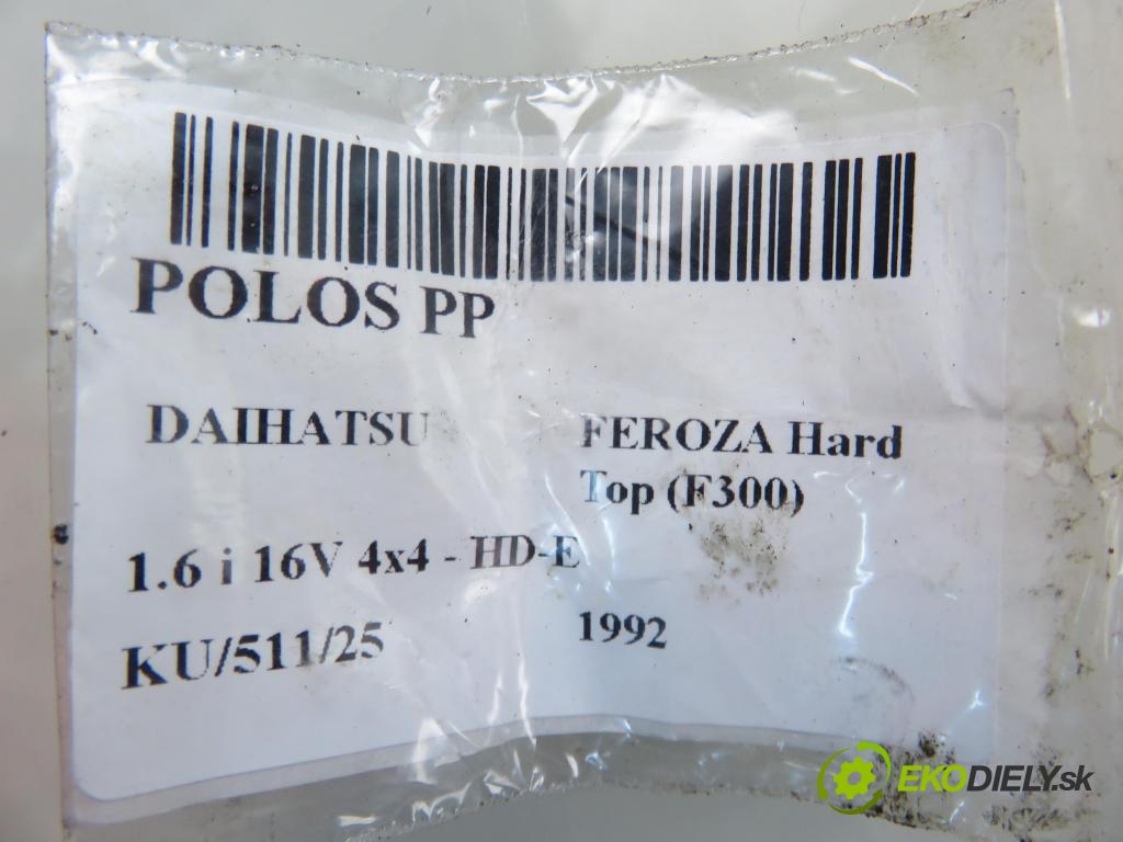 DAIHATSU FEROZA Hard Top (F300) TERENOWY 1992 70,00 1.6 i 16V 4x4 95 - HD-E 1590,00 poloos PP 