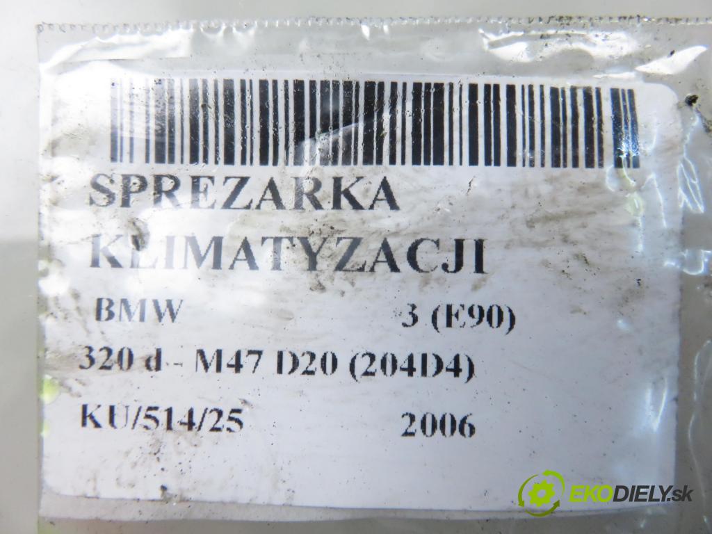 BMW 3 (E90) SEDAN 2006 120,00 2.0 320 d 163 1995,00 KOMPRESOR: klimatizácie 4471906264 (Kompresor klimatizácie)