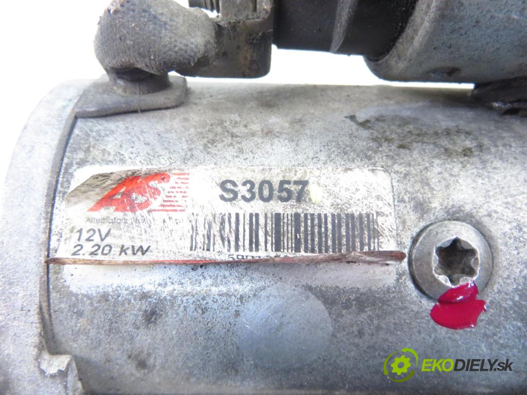 PEUGEOT PARTNER Skrzynia (5_, G_) KOMBIVAN 2008 55,00 1.6 HDi 75 - 9HW (DV6BTED4) 1560,00 startér S3057 (Startér)