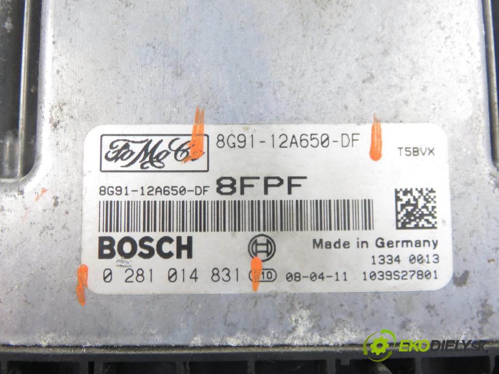 FORD S-MAX (WA6) MINIVAN 2008 129,00 2.2 TDCi - Q4WA 2179,00 Riadiaca jednotka Motor 8G9112A650DF ; 0281014831