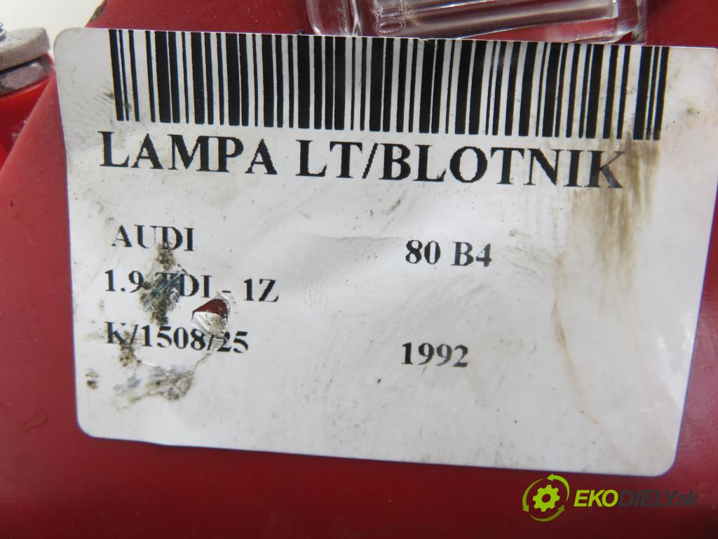 AUDI 80 (8C, B4) SEDAN 1992 66,00 1.9 TDI - 1Z 1896,00 světlo levé zadní