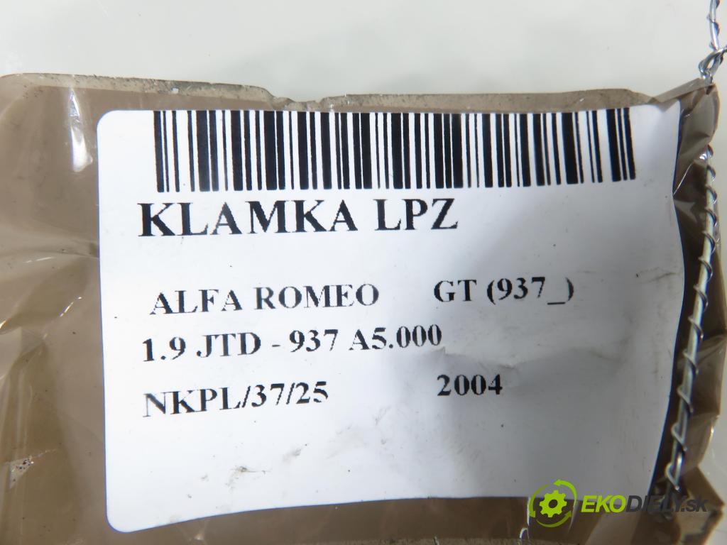 ALFA ROMEO GT (937_) COUPE 2004 110,00 1.9 JTD - 937 A5.000 1910,00 klika LPZ 