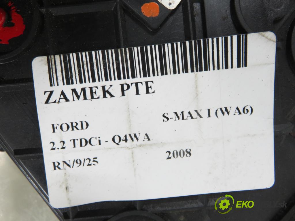 FORD S-MAX (WA6) MINIVAN 2008 129,00 2.2 TDCi - Q4WA 2179,00 zámok PTE 6M2AR26412EC