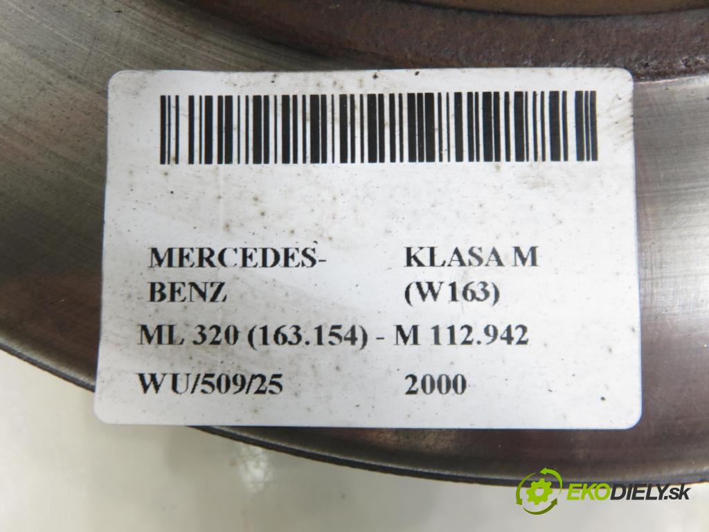 MERCEDES-BENZ KLASA M (W163) SUV 2000 160,00 ML 320 (163.154) - M 112.942 3199,00 Lamela kotúč brzdová predný