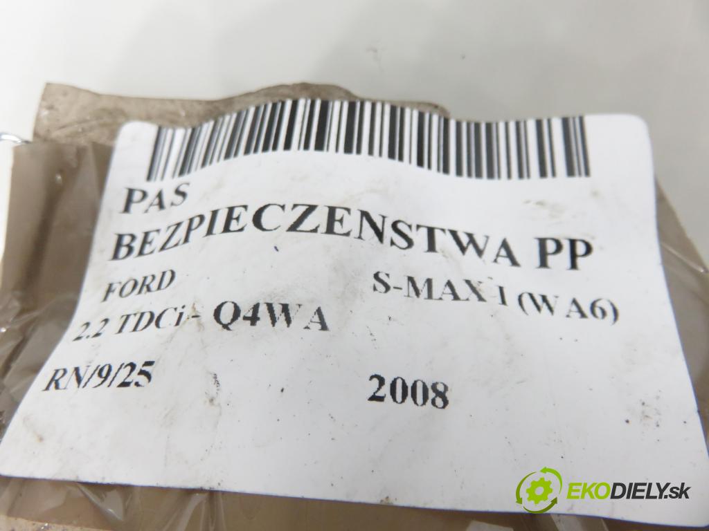 FORD S-MAX (WA6) MINIVAN 2008 129,00 2.2 TDCi - Q4WA 2179,00 Držiak bezpečnostný PP 6G9N61294CGW