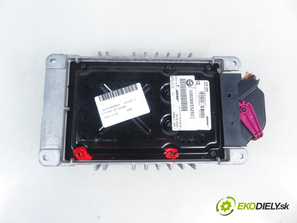 ALFA ROMEO GT (937_) COUPE 2004 110,00 1.9 JTD - 937 A5.000 1910,00 Zosilňovač 00606833250 (Zosilňovač)