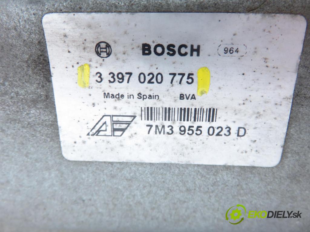 SEAT ALHAMBRA (7V8, 7V9) VAN 2005 96,00 1.9 TDI - ASZ 1896,00 Motorček stieračov 3397020775 ; 7M3955119A