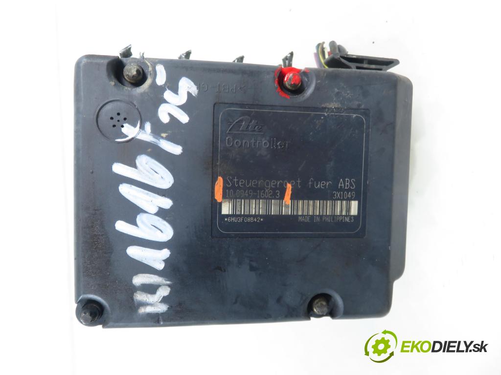 FIAT DOBLO nadwozie wielkoprzestrzenne (MPV) (119_, 223_) KOMBIVAN 2003 74,00 1.9 JTD (223AXE1A) - 223 B2.000 1910,00 Pumpa ABS 10094916023 ; 10020402844 (Pumpa ABS)