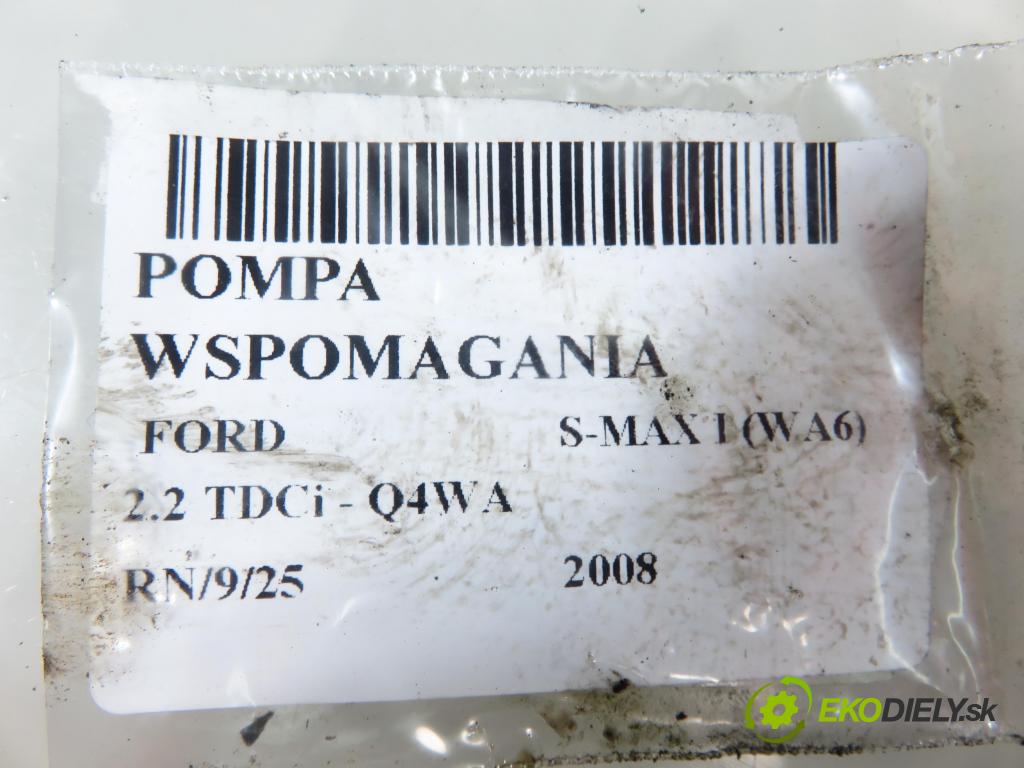 FORD S-MAX (WA6) MINIVAN 2008 129,00 2.2 TDCi - Q4WA 2179,00 pumpa servočerpadlo 6G913A696EF (Servočerpadlo)