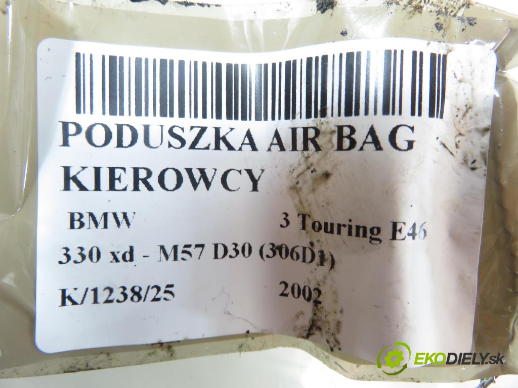 BMW 3 Touring (E46) KOMBI 2002 0,00 330 xd - M57 D30 (306D1) 2926,00 AirBag air BAG volantu 