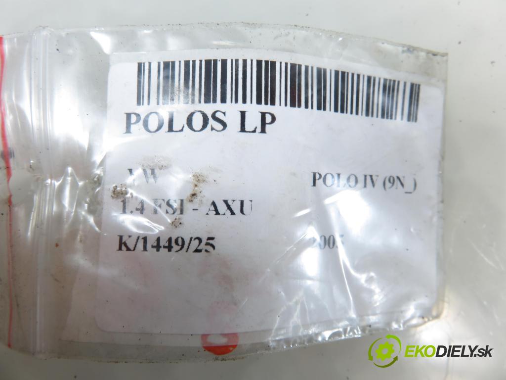 VW POLO (9N_) HB 2005 63,00 1.4 FSI - AXU 1390,00 Poloos LP