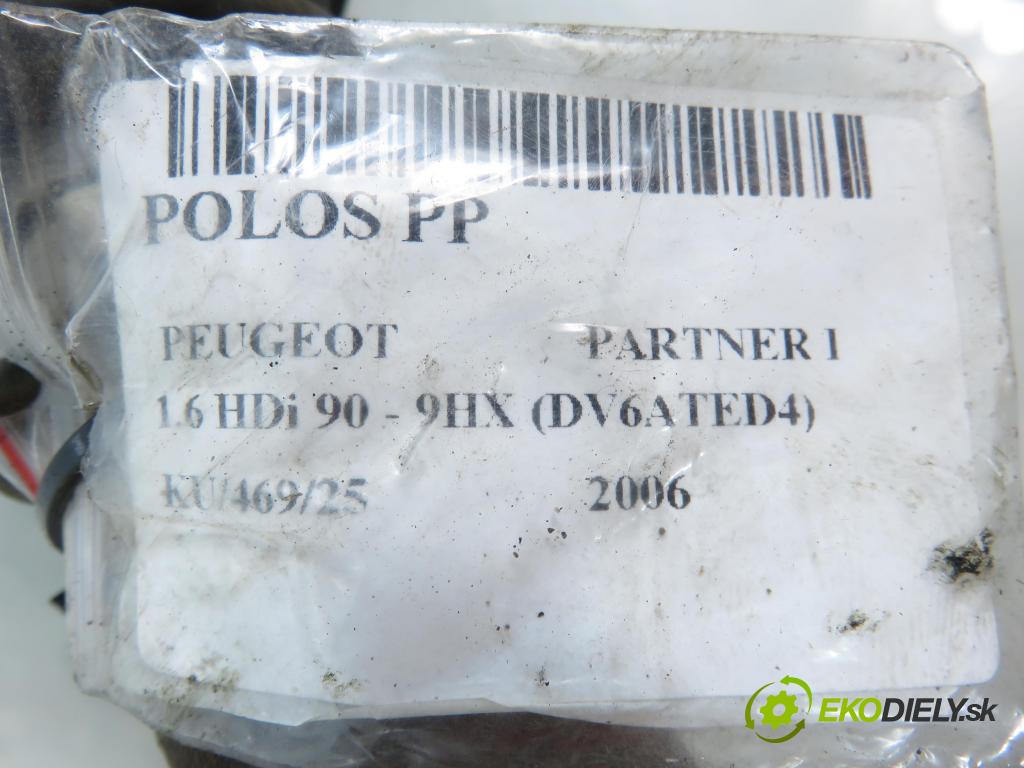 PEUGEOT PARTNER Combispace (5F) KOMBIVAN 2006 66,00 1.6 HDi 90 - 9HX 1560,00 Poloos PP